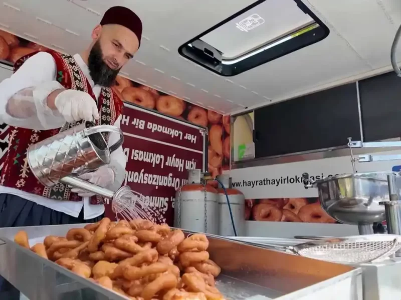 İstanbul'da lokmacı kiralama; etkinlikler için mobil lokmacı ve tecrübeli personel lokmacı hizmeti